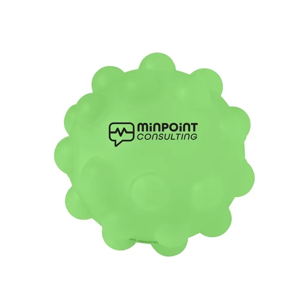Glow in the Dark Push Pop Bubble Ball Fidget Sensory Toy