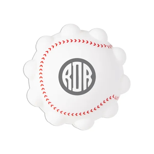 Baseball Shape Push Pop Fidget Sensory Toy