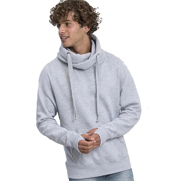 AWDis Unisex Cross Neck Hooded Sweatshirt