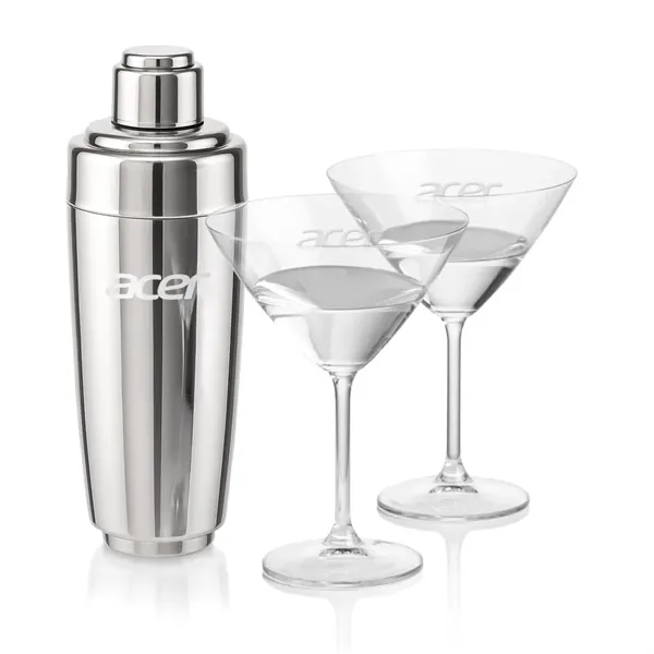 Pescara Shaker & Coleford Martini Set