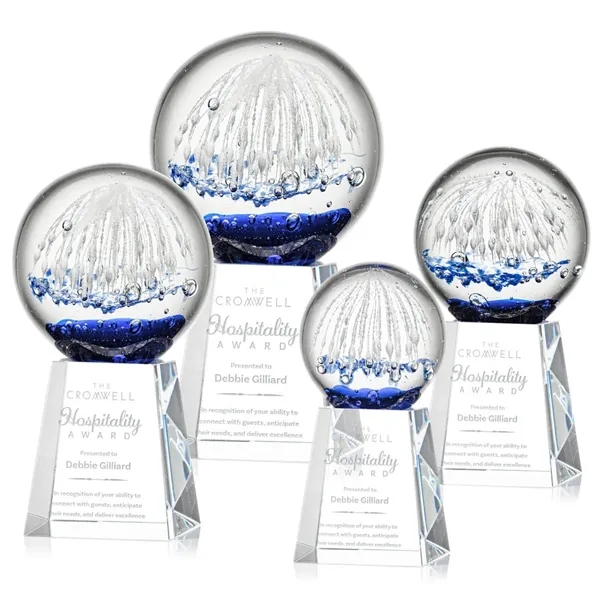 Starburst Award on Celestina Base - Clear