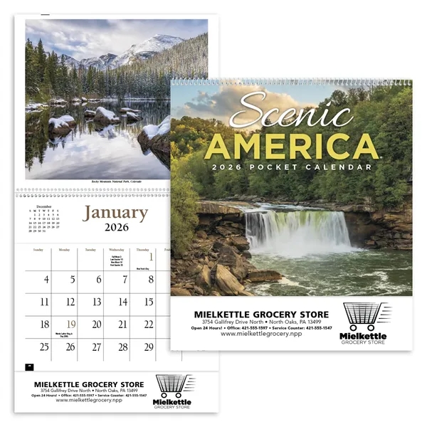 Products Scenic America® Pocket Calendar