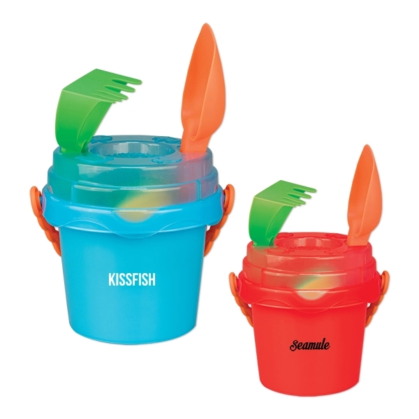 Mini Sand Pail with Toys and Lid