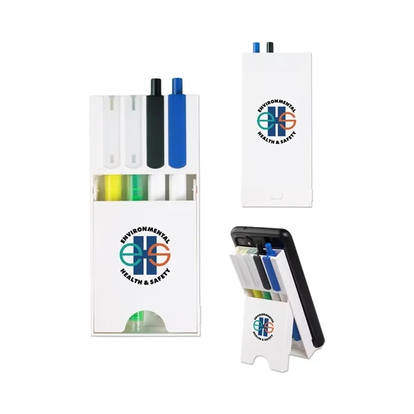Desktop Organizer with Pens & Highlighters