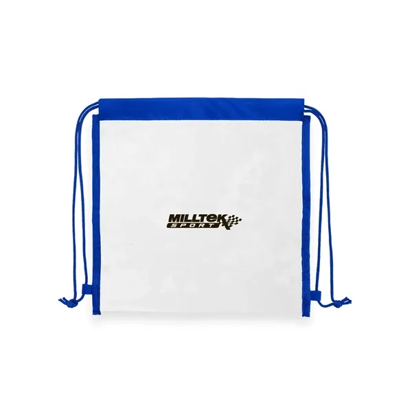 All Access Clear Stadium Drawstring Bag.