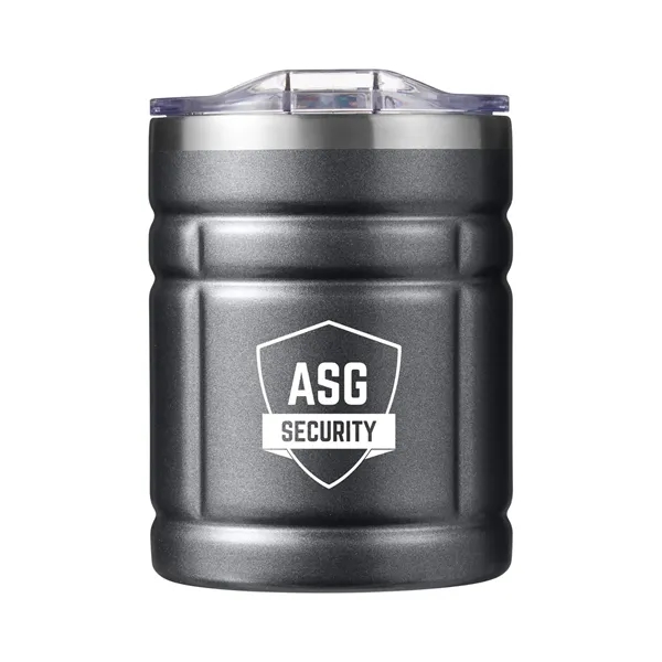 Campfire 12 oz Grid Stainless Steel Tumbler