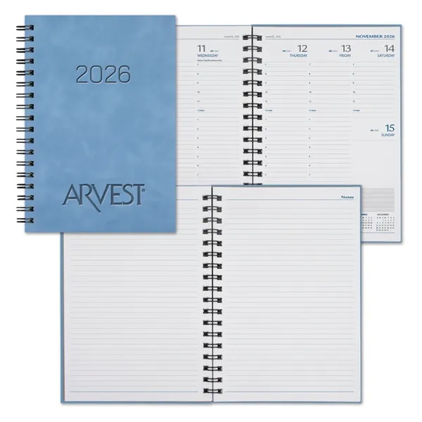 WireO Chia Grande White Weekly Diary