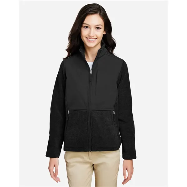 CORE365 Women's Journey Summit Hybrid Full-Zip
