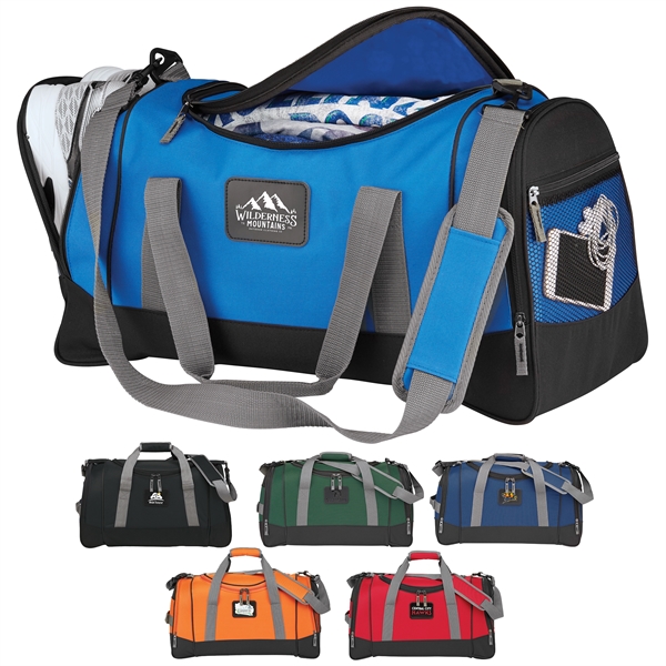 Deluxe Travel Duffel Bag-Sports-Gym 22", 600D (6 Colors)
