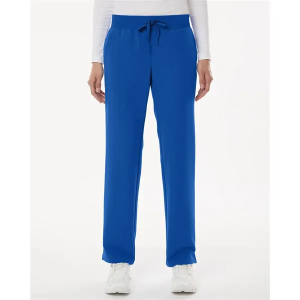 Jaanuu Women's Xenos Essential Knit-Waist Scrub Pants