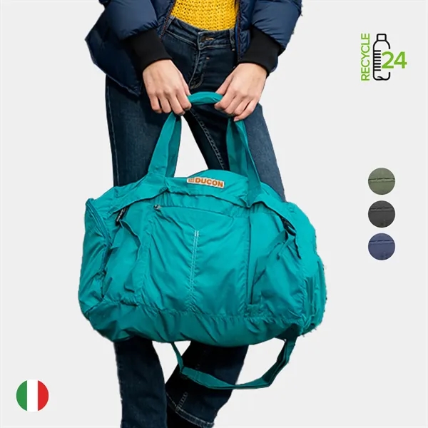 TUCANO® Italy Recycled Exclusive Foldable Duffel Bag