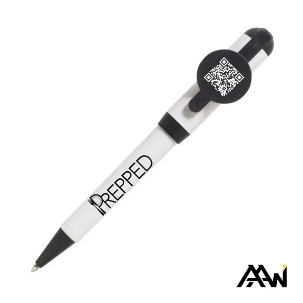 Jumbo QR Billboard Twist Pen - Colored Accent