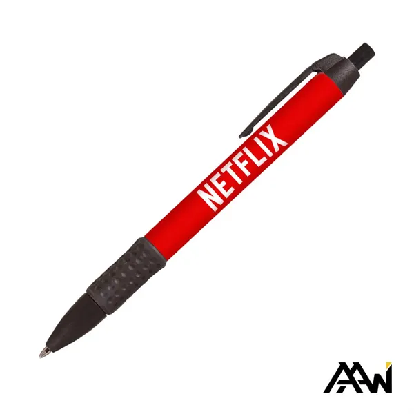 Widebody Grip Pen VividPrint™ Barrel - Matte Colored Accent