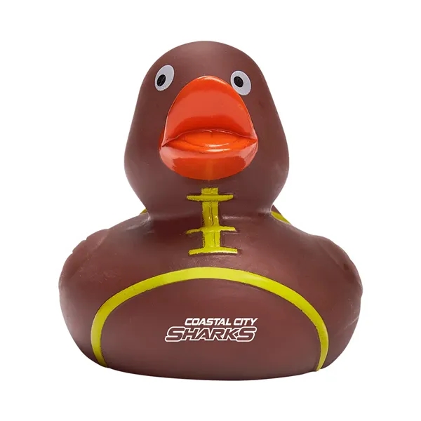 Football Rubber Duck.