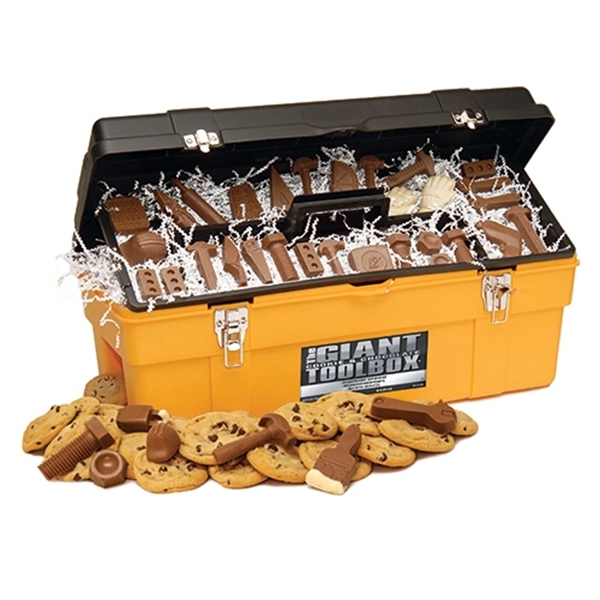 The Giant Yellow Chocolate Tools And Gourmet Cookie Toolbox