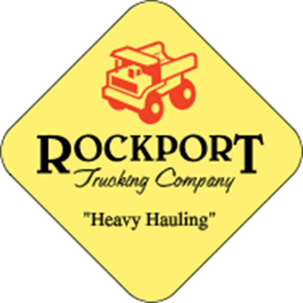 2.6" Point to Point (2" x 2" Square) Hard Hat Decal