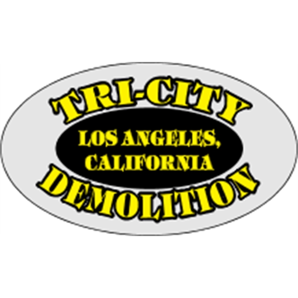 3" x 1.75" Oval - Hard Hat Decal
