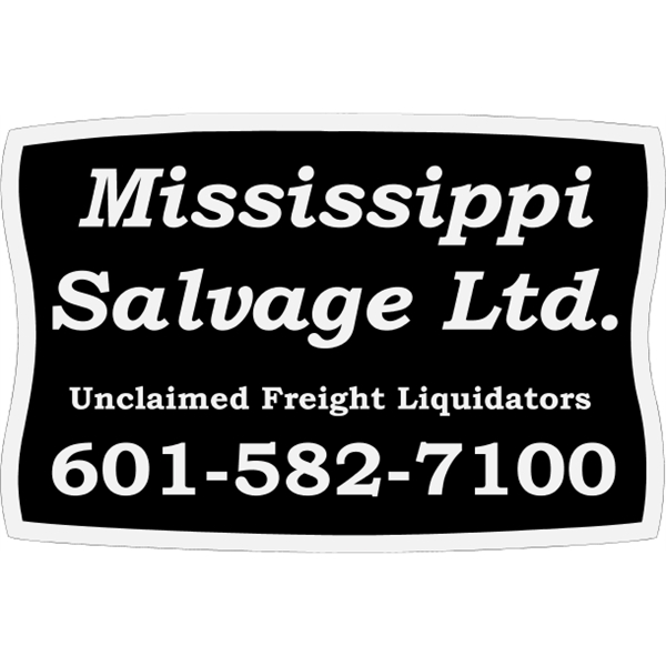 Truck Door Decal - Wavy Rectangle