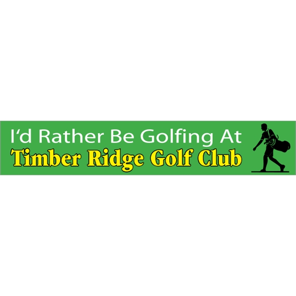 15" x 2.75" Bumper Sticker