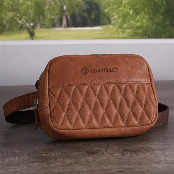 Brea Canyon Leather Cross Body Bag