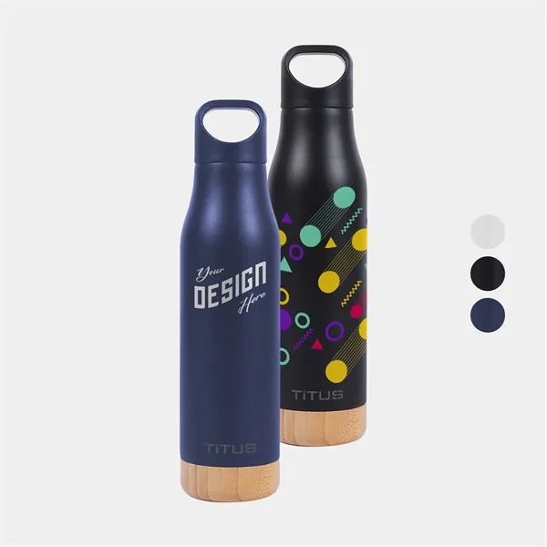 Premium 17 oz TiTUS® Stainless Steel Insulated Water Bottle