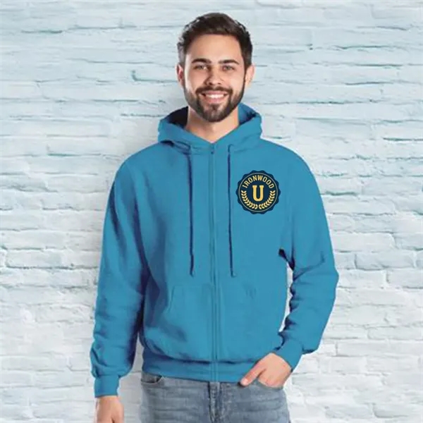 POD Adult Fleece Full-Zip Hoodie - Full Color