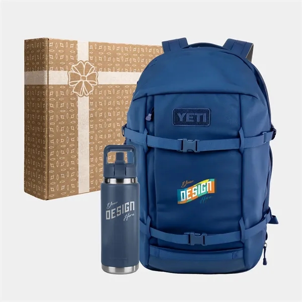 YETI® Rambler Bottle &Crossroads Backpack Executive Gift Set