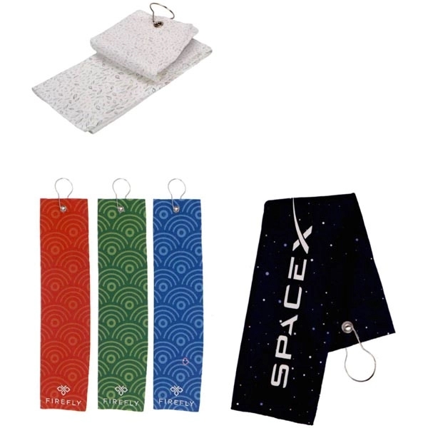 Tri-Fold Golf Towel 20.5" x 12"