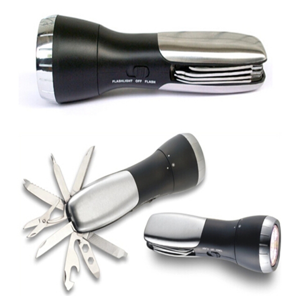 Multi-functional Knife Set with Flashlight