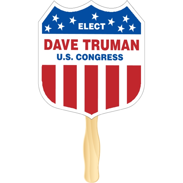 Badge Rally Fan