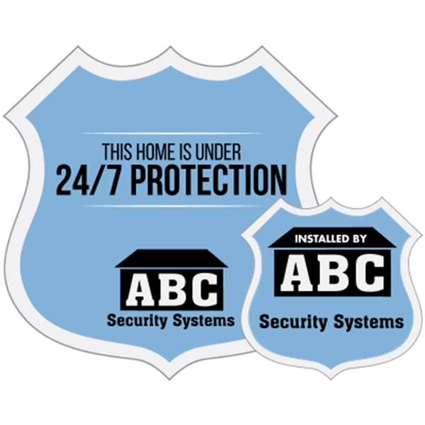 Double-Sided Badge Security Decals