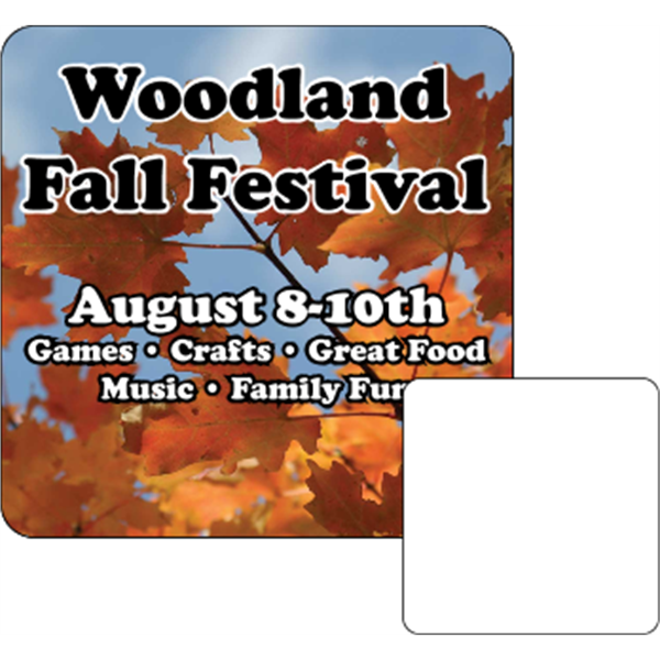 3.75" Square Coaster 4CP