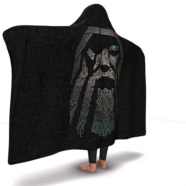 60x80 Oversize Sublimation Sherpa Hooded Blankets