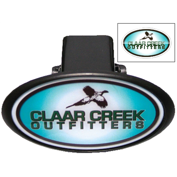 Domed Oval Hitch Cover
