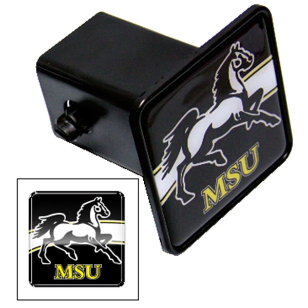 Domed Square Hitch Cover