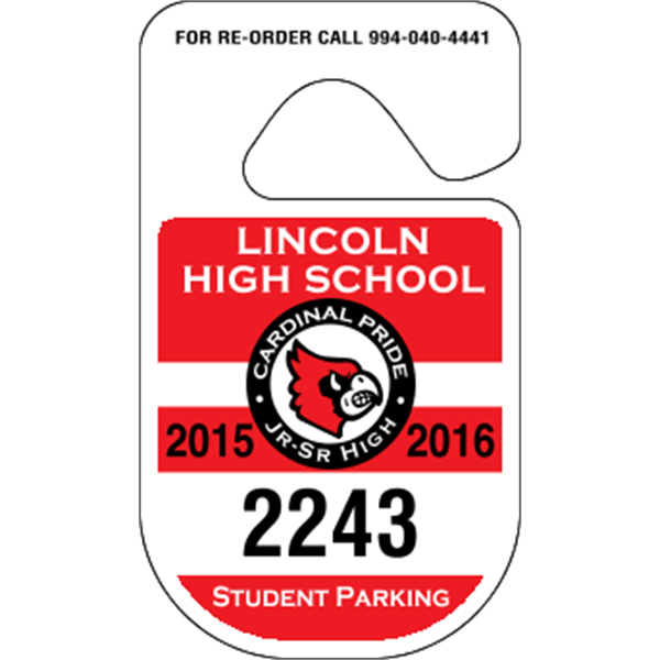 Hang Tag - .015" Rounded