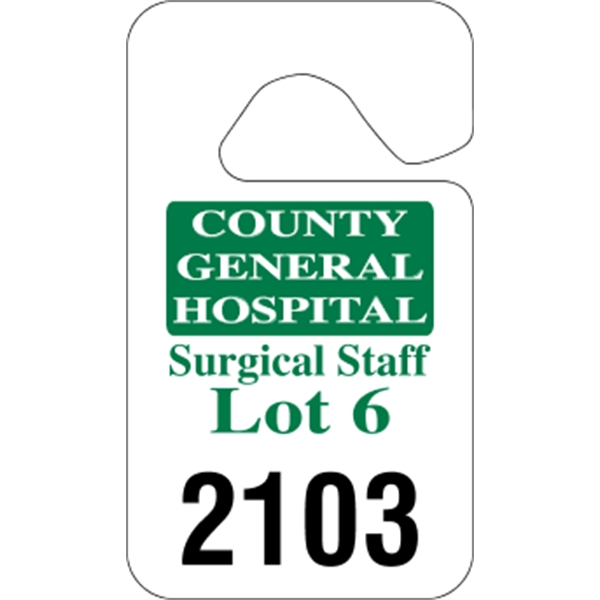 Hang Tag - .015" Standard