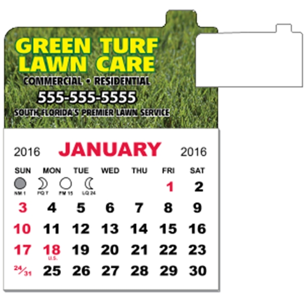 3" x 3.875" - Magnet Mini Calendar Pad (Point)