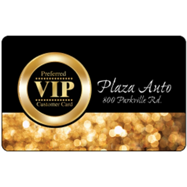 Deluxe Loyalty Card .020" White