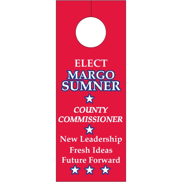 Door Knob Hangers .015" Plastic