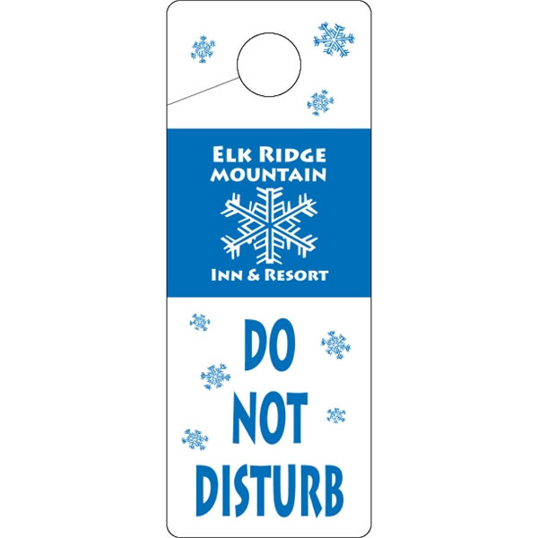 Door Knob Hangers .015" Plastic