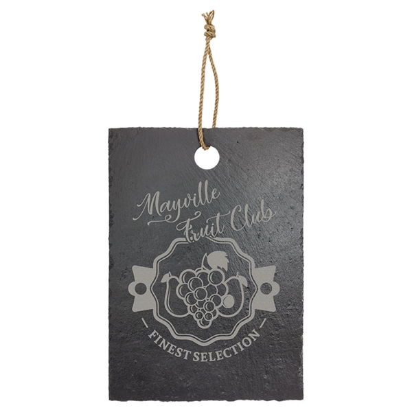  Rectangle Slate Cutting Board with Hanger String