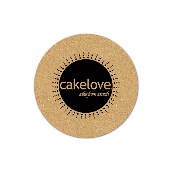 Circle Cork Mat 12"