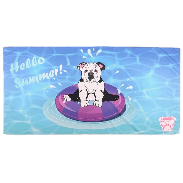 Microfiber Sublimated Beach Towel