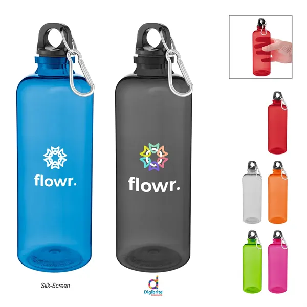 20 Oz. Ormond rPET Bottle With Carabiner Lid