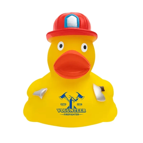 Firefighter Safety Rubber Duck.