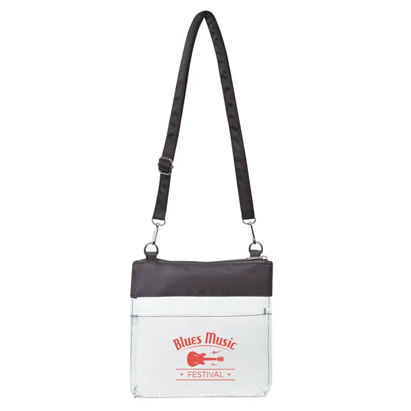 All Access Clear Crossbody Bag with Detachable Strap