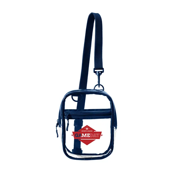 All Access Clear Adjustable Sling Bag.
