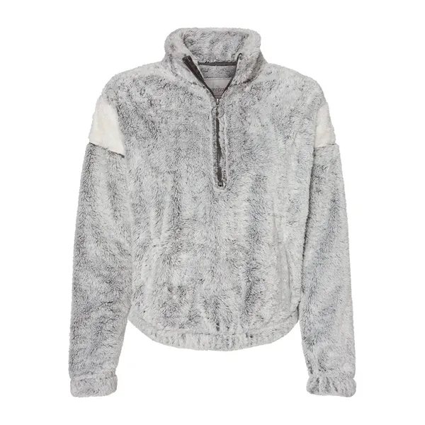 Boxercraft Women's Remy Fuzzy Fleece Quarter-Zip Pullover
