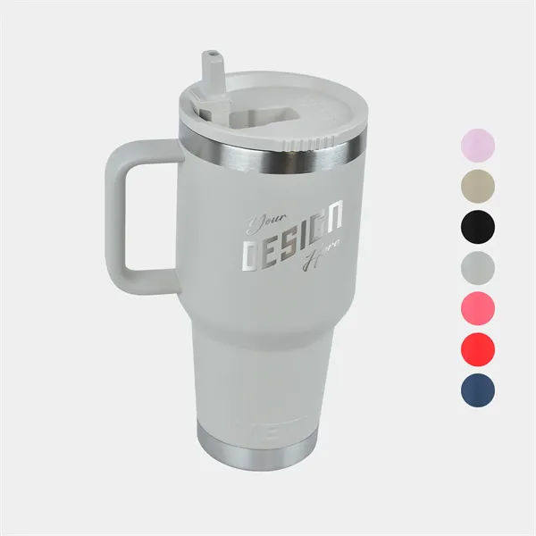 YETI® Rambler® Stainless Insulated 30 oz Travel Straw Mug